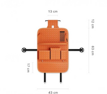 Car seat back storage bag, car seat back hanging bag, car interior small table board storage rack