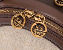 Xiao C&K Autumn Bag for Women 2024 New Light Luxury Handheld Round Cake Bag Crossbody Small Round Bag Chain Phone Small Bag