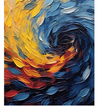 Small niche creative square hanging painting, simple abstract restaurant mural, American art living room decoration painting, background wall painting