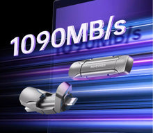 Mobile speed solid-state drive for iPhone 16 and Apple 15, high-speed USB drive for external phone and computer, compact and easy to use