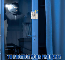 Magnetic Door/Window Alarm, Door Open Alarm, Independent On-Site Burglar Alarm, Home Window Security Alarm