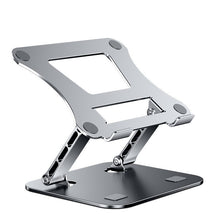 Cooling bracket, vertical aluminum alloy bracket, notebook folding computer bracket, desktop elevated laptop stand