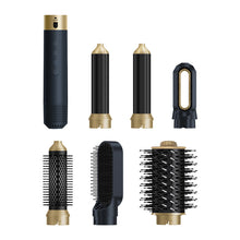 Cross border high-speed six in one hot air comb, electric multifunctional roll straight dual-use hair style fluffy styling hair comb