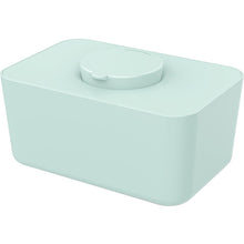 E0PB Wholesale Multi functional Wet Tissue Storage Box Desktop Sealed Wet Tissue Storage Box Household Dustproof Belt Cover Rectangular