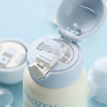 Cup Bear Clover Children's Insulated Cup Elsa Straw Water Cup Primary School Kindergarten 630ml Water Bottle