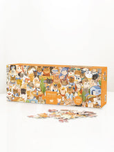 Cat's Sky City Puzzle 1000 pieces Meow Star Club adult and children's toys can be mounted and decorated with paintings