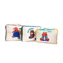 RKT4 Moses Bear Camping Storage 3-Piece Set Quilt Storage Bag Home Clothing Storage Waterproof Travel Storage