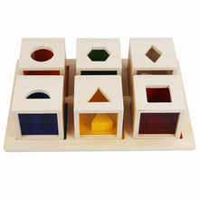 Children's early education puzzle Montessori teaching aids busy board 3 boys and girls 6 babies 4 hands-on key lockbox unlocking toys