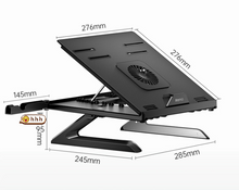 Llano Green Giant Energy Laptop Stand Cooling Stand Desktop Stand with Fan Computer Stand