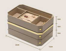 Original intention: Jewelry storage box, high-end exquisite jewelry, earrings, earrings, necklaces, jewelry trays