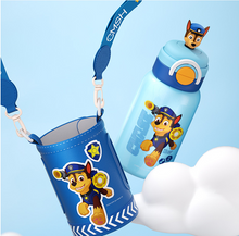 Factory supplied strawberry life team children's thermos cup for school, cartoon water cup with high appearance and portable suction