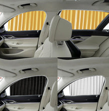 Car Curtains Sun Blinds Window Glass Sun-Proof Blinds Telescopic Private Track Special Car Magnetic Sun Blinds Fabric Set