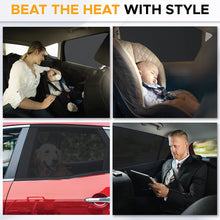 Breathable Mesh Car Window Covers Screens for Camping | Car Sun Shades 100% Protection from Mosquito UV