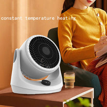 High power desktop electric heater household 1000W office air circulation large wind shaking head heater warm fan