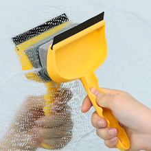 Creative suction wall cleaning glass brush bathroom wall tile brush multifunctional double-sided cleaning brush