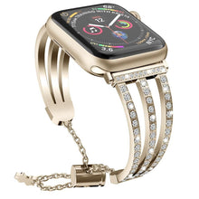 Bling Rhinestone Bracelet Strap Metal Watch Band For iWatch Series 5 4 3 2 1