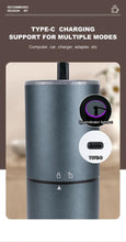 Electric coffee bean grinder household small coffee bean machine USB charging manual portable automatic coffee machine grinder