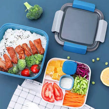 Stackable Loncheras food container Children's adult salad Plastic lunch box with tableware