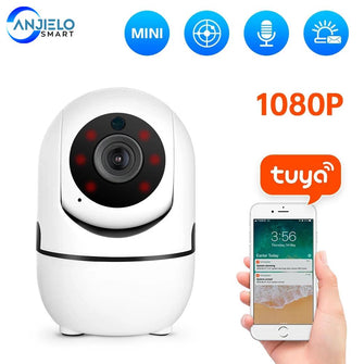 1080P IP Camera Tuya APP Indoor Camera Surveillance WiFi Camera Baby Monitor