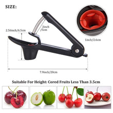 Hot selling kitchen gadget seed remover tools fruit corer extractor manual cherry pitter