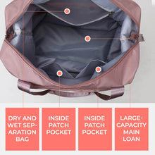 Large capacity folding travel bag