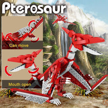 WOMA TOYS Jurassic World dinosaur model pterodactyl building blocks brick child interactive assemble education game dinosaurios