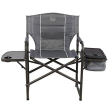 Adjustable Outdoor Camping Polyester Fabric folding grey director's Chair