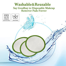 16Pcs Reusable Bamboo Cotton Pads Washable Makeup Remover Pad Soft Face Skin Cleaner Facial Cleaning Beauty Tool With Box