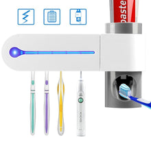 Automatic Toothpaste Squeezer and Holder Set