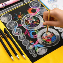 Spirograph Drawing Ruler Set