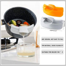 Anti-spill Pots Round Edge Deflector Pour Soup Funnel Duckbill Diversion Mouth Kitchen Dedicated Strainer