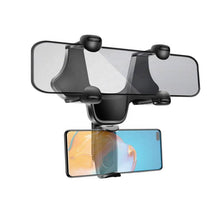 New Arrived Car Mobile Phone Holder 360 Degree Rotation Rear View Rearview Vehicle Mirror Mount