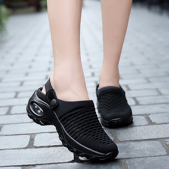 Women's Breathable casual air cushion slip-on shoes