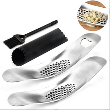 Manual garlic press Stainless steel ginger press garlic press Swing garlic press