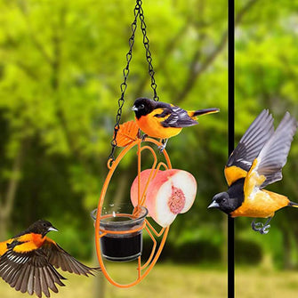 Geometric Garden Bird Feeders