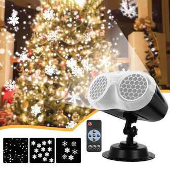 Christmas Snowflake Projector