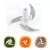 Kitchen gadgets plastic Mini Manual Fruit and Vegetable Salad Hand Held Food Chopper