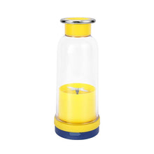 Kitchen outdoor 4 blade portable juicer bottle for household blenders and juicers