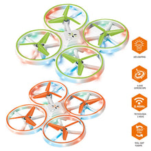 Mini light four axis toy remote control aircraft fixed height obstacle avoidance sensor drone