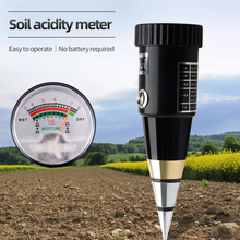 Portable Handheld PH Moisture Meter Mechanical Soil Humidity Meter Soil Tester for Garden Plants