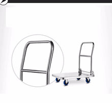 High Quality Platform Luggage Cart Two Wheel Portable Aluminum Hand Truck