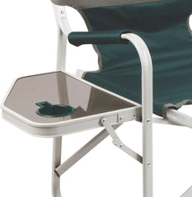 Portable Folding Camping Chair Lightweight Aluminum Camping Picnic Beach Directors Chair with Side Table