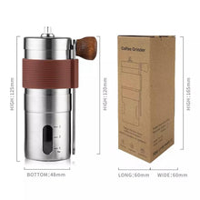 Portable stainless steel manual coffee grinder home office travel with portable grinder washable coffee easy to clean