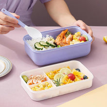 Creative design portable rectangle meal box for students adults office lunch box plastic food container