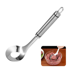 Household stainless steel meatball making tool squeeze meatball spoon kitchen accessories