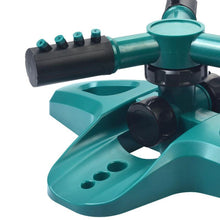 360-degree Automatic Rotating Large Three-fork Sprinkler Lawn Irrigation Sprinkler Crescent Sprinkler Garden Cooling