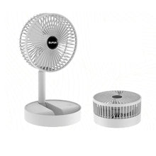 Portable Fan Rechargeable Mini Folding Telescopic Floor Low Noise Summer Fan Cooling For Household Bedroom Office Desktop