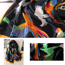 New European and American fashion scarves in spring and summer Women's classic colorful fashion shawl Elegant and warm scarf in Europe and America