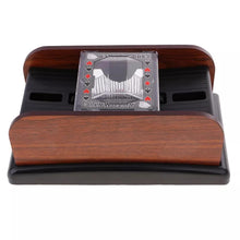 New Casino 2 Deck Wooden Automatic Poker Card Shuffler Machine Playing card shuffler