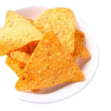 Crispy rice crust of spicy fried snacks puffed food